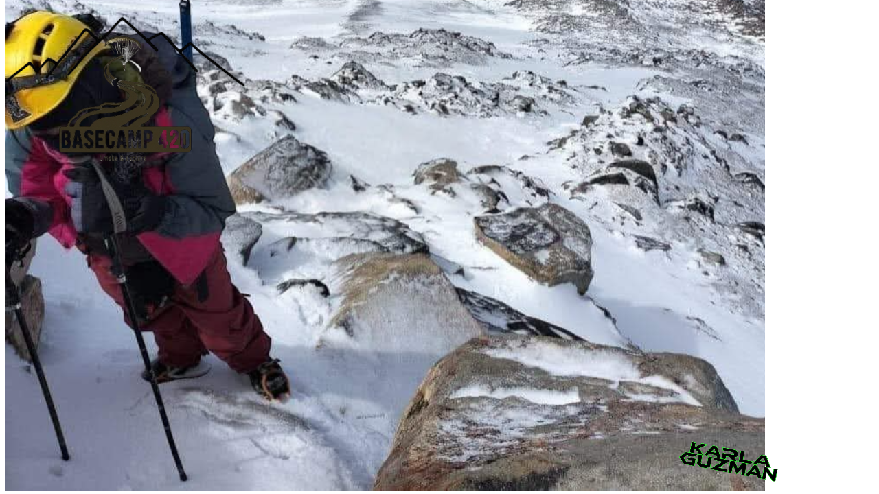 Karla Guzmán, fundadora de Trepacerros Orizaba